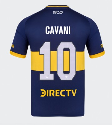Boca Juniors Edinson Cavani #10 Primera Equipación 2025-26 Manga Corta